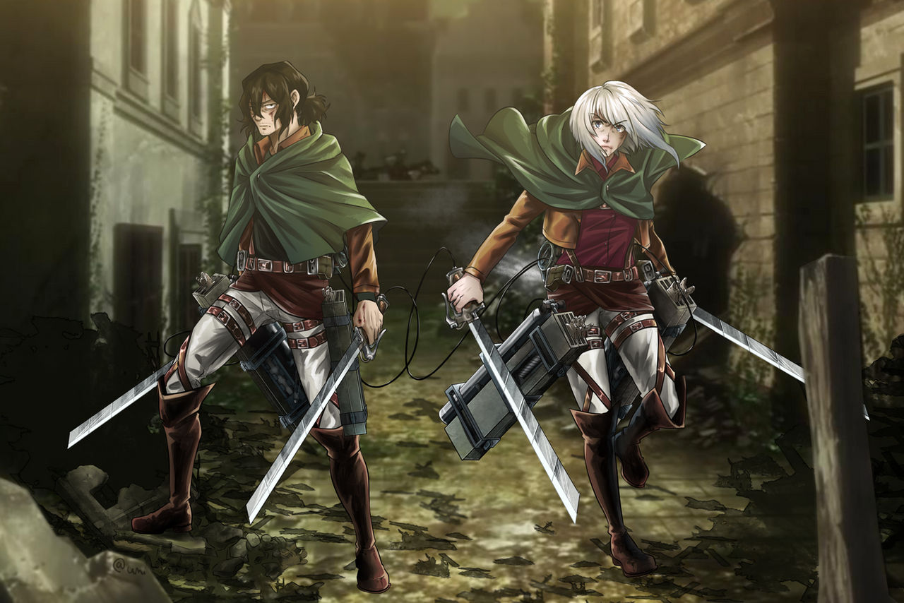 Fuyum SNK AU Aizawa Shota and Fuyumi Mizushima by Umi92 on DeviantArt