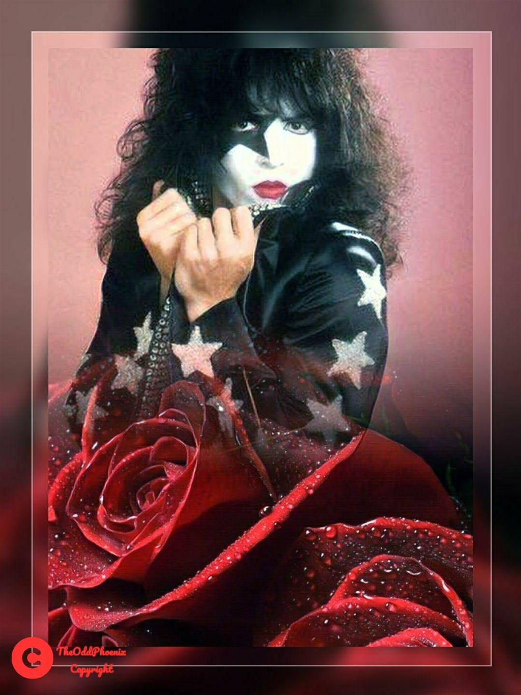 Paul Stanley roses by theoddphoenix on DeviantArt