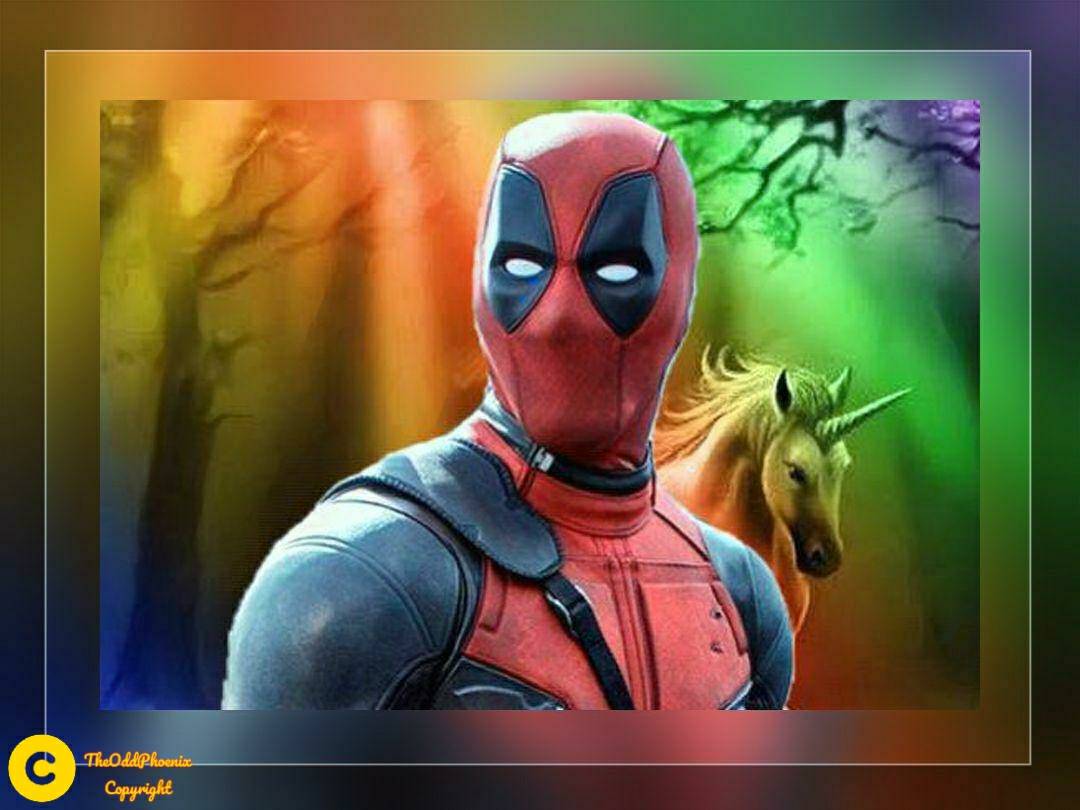 Deadpool unicorn rainbow by theoddphoenix on DeviantArt
