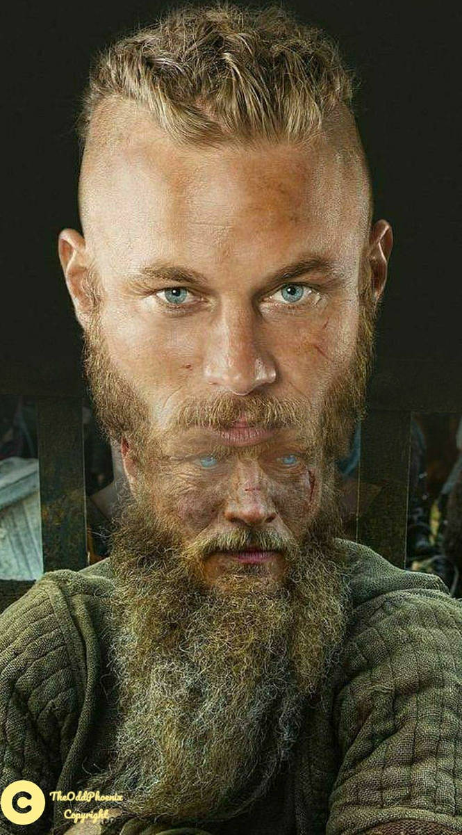 Young Ragnar Lothbrok into old Ragnar by theoddphoenix on DeviantArt