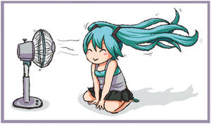 Miku cooling off