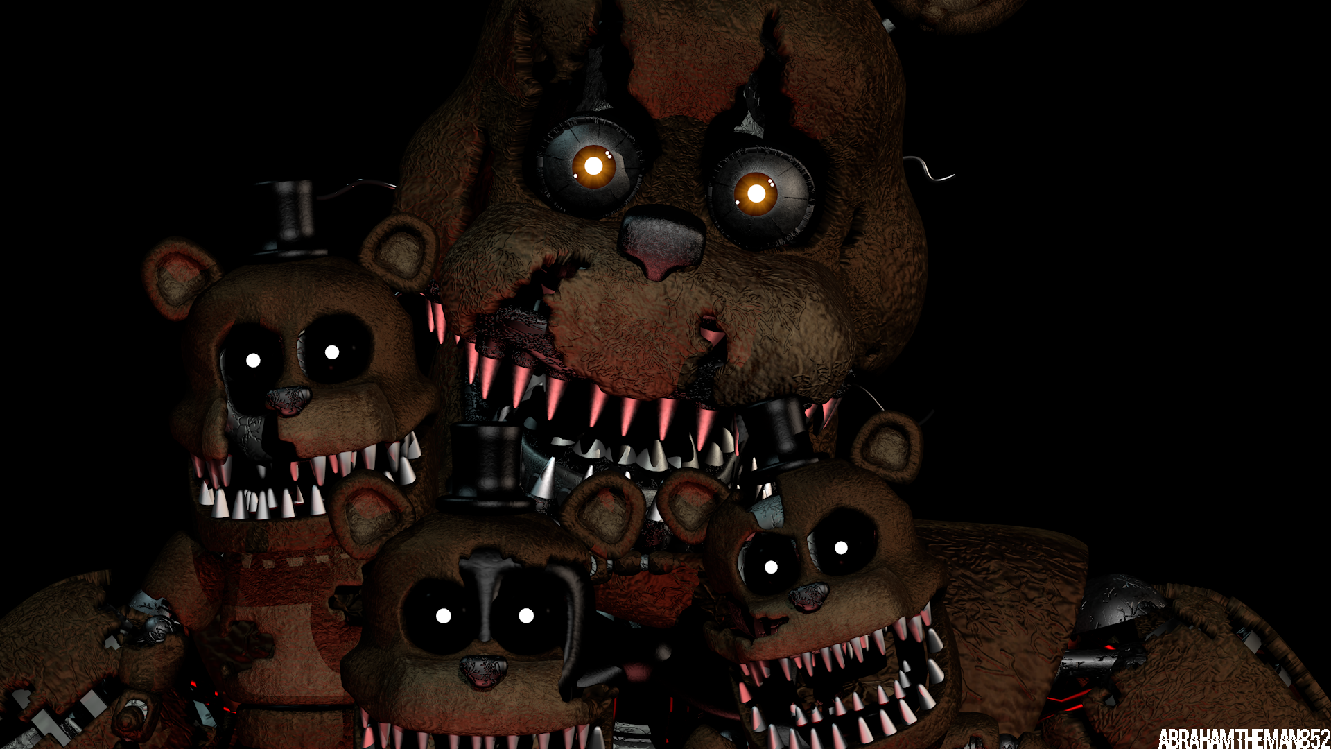 SFM/FNaF} Nightmare FredBear U.C.N Mugshot by Fredbearmemeking87 on  DeviantArt