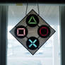 Playstation stained glass