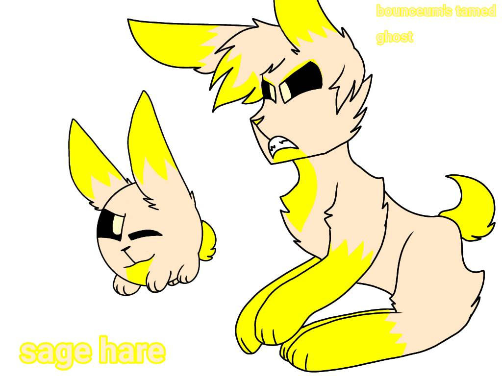 Sage hare by RosyWolfyCherry12 on DeviantArt