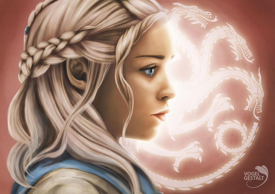 Daenerys Targaryen - Fire and Blood by Vogelgestalt