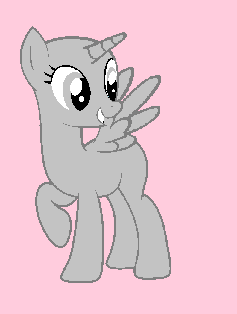My little online pony no hair