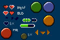 Ocarina of Time HUD Sprite Sheet