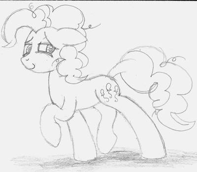 Pooped Pink Party Pony Named Pinkie Pie by FrenzyKnuckles