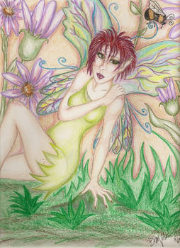 Faery among the Flowers...