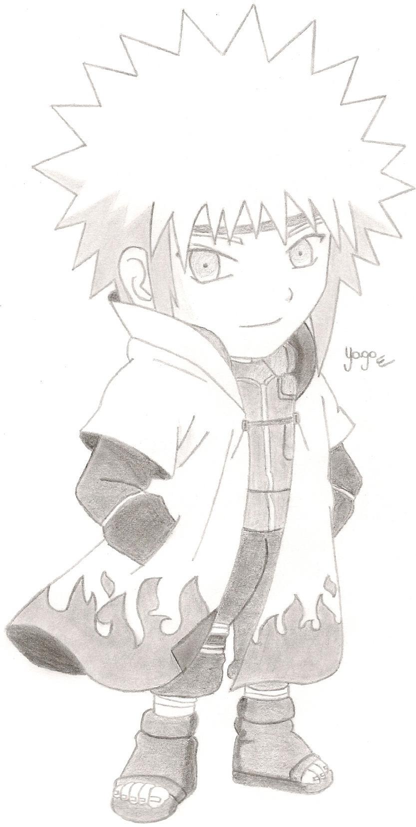 Namikaze Minato Yondaime - Desenho de zbrunoz - Gartic