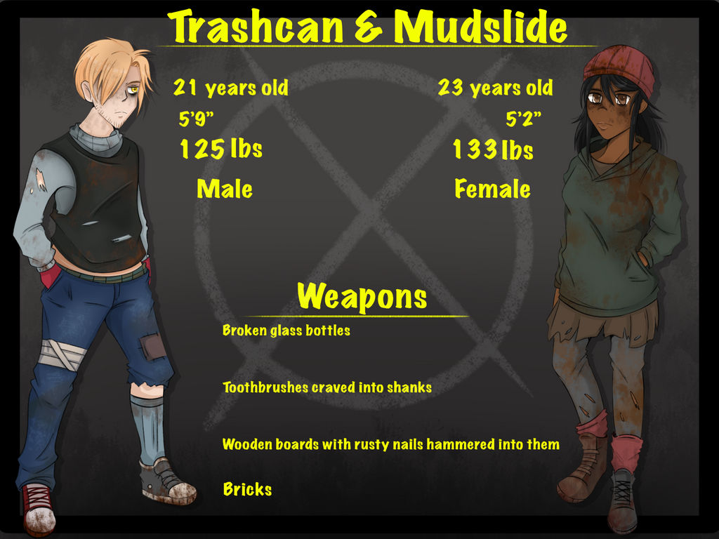 Slenderverse Slenderverse/Cp ocs: Trashcan and Mudslide by Sleepy-Spellcaster on ...