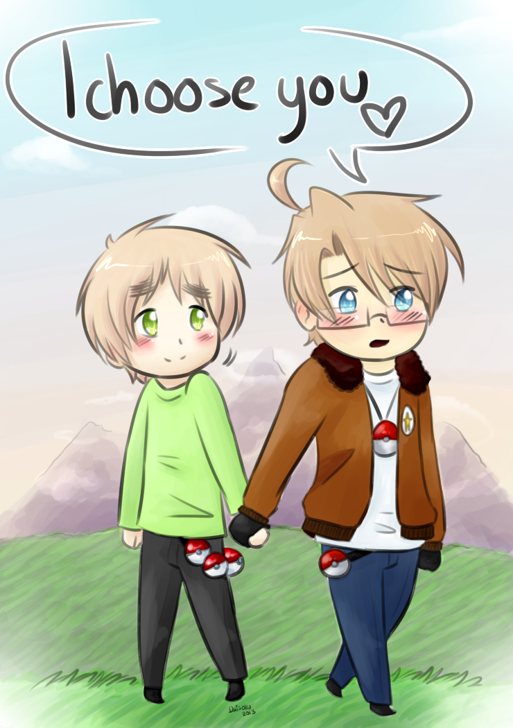 Valentines 2013 (Pokemon!USUK)