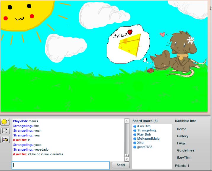 iscribble :D