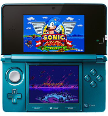 Sonic mania outlet 3ds