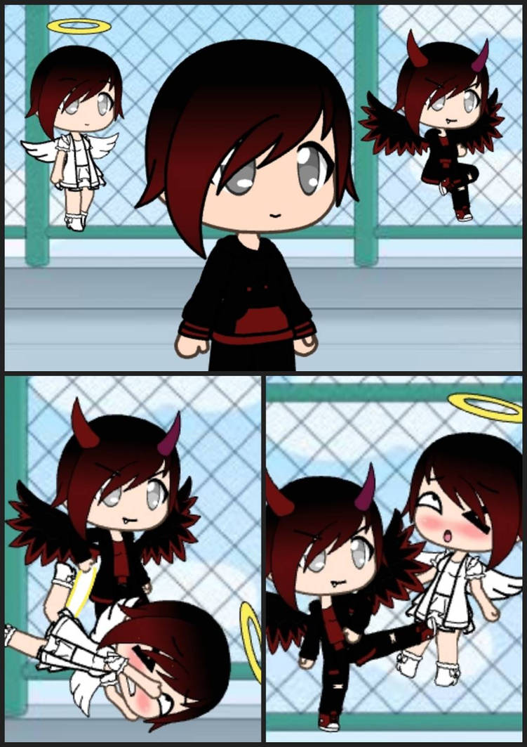 Ruby's Devil and Angel by redlikegreenday on DeviantArt