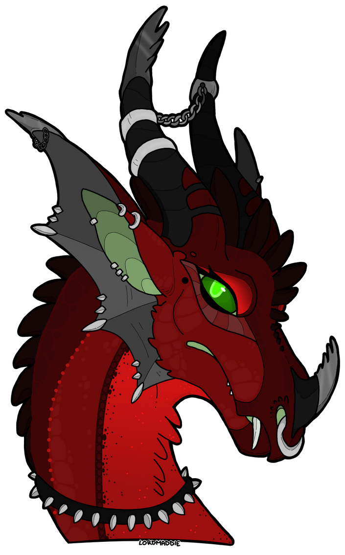Red Rainwing Disgrace - WoF Rainwing by LordMaddie on DeviantArt