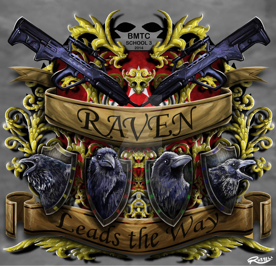 Raven Compan Raven Company Crest Design by Ultragriffy on DeviantArt