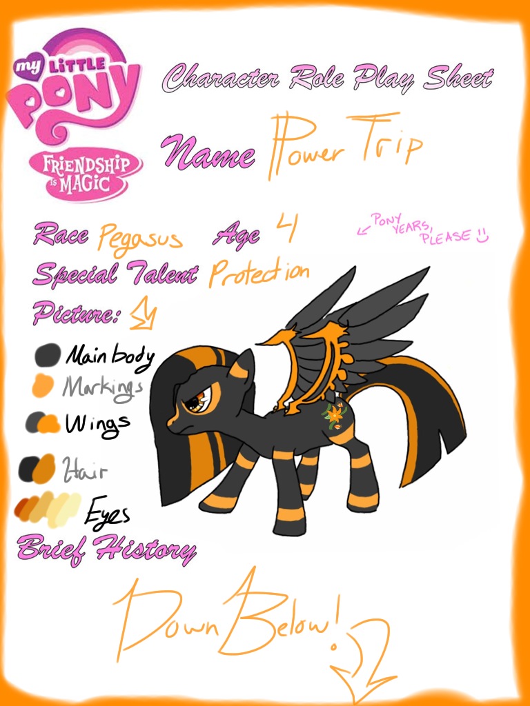 Power Trip RP ref sheet