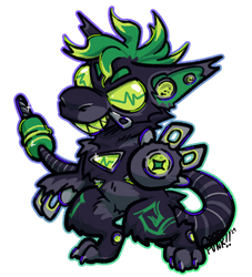 Chibi Comm - Ampwave