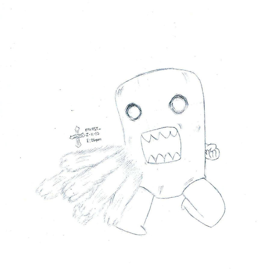 Angry Domo-kun by masquerade23 on DeviantArt