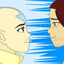 Aang and Katara