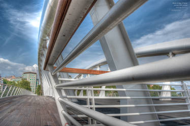 Music bridge of Rome (surreal HDR)