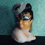 Cleopatra Mummy Glamour Ghoul Head Vase 