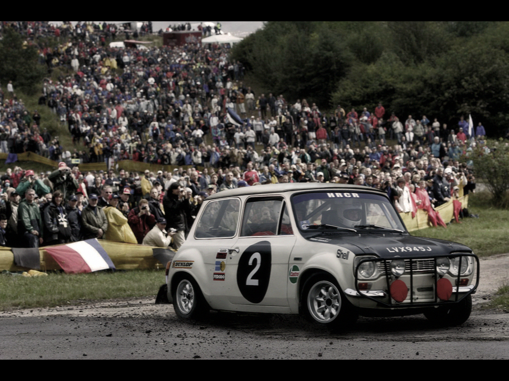 Mini Cooper Rally Car