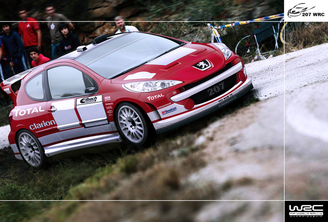 Peugeot 207 World Rally Car by EvolveKonceptz on DeviantArt