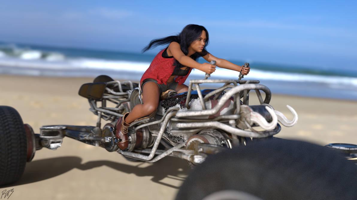 Beach Racer Rachel Beach Racer by FantasyGirlArt on DeviantArt