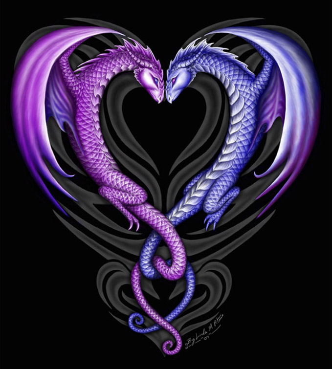 Dragon Hearts by Sheblackdragon