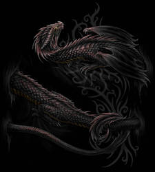 Serpent/ Dragon wrap by Sheblackdragon