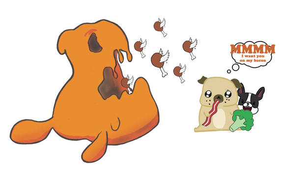 Hungry Puppy Mayhem - Nacho-cheese Monster
