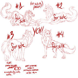 Fullbody YCHs: FOR SALE: OPEN