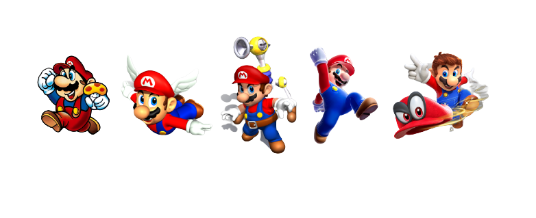 The Evolution Of Super Mario by ShrekAlmighty4 on DeviantArt