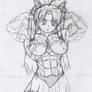 Sketch Muscular Ishtar