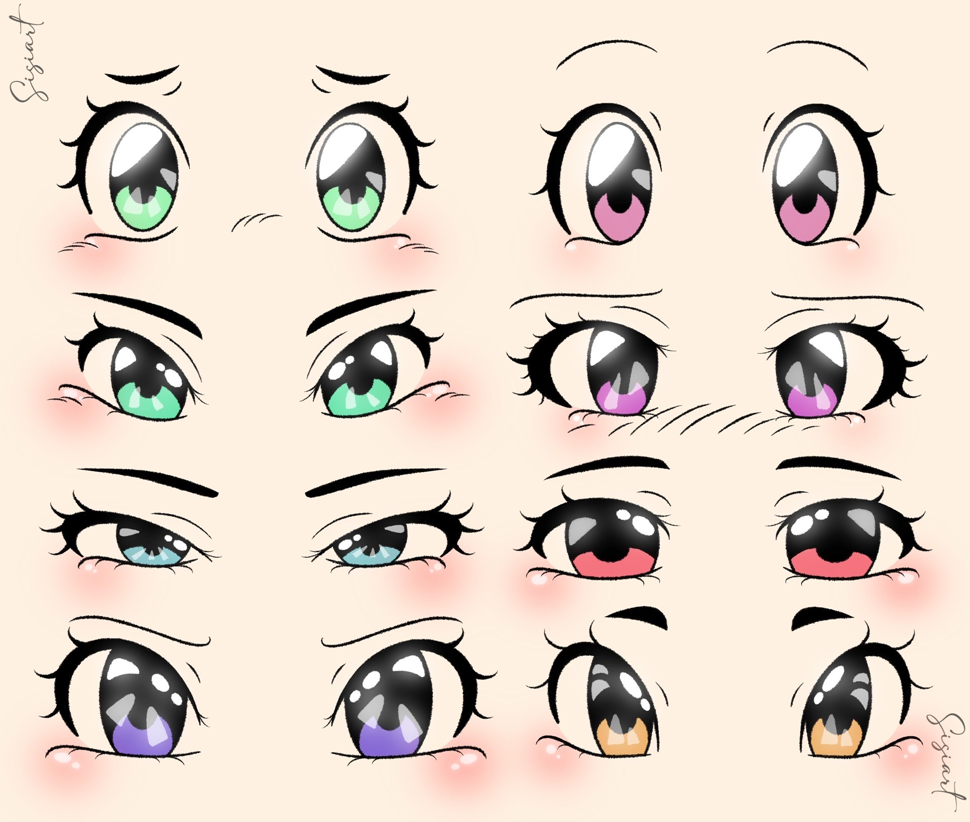 80s Anime eyes by Sisiart21 on DeviantArt