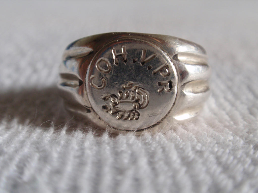 Praetorian silver ring