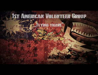 Flying tigers poster