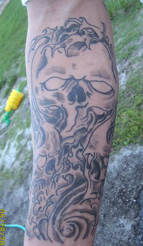Forearm tattoo