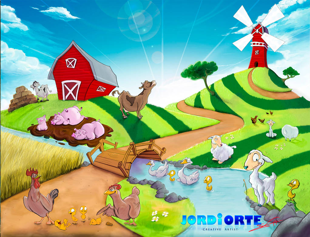 Farm animation by Jordiorte on DeviantArt
