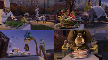 Dinner Scene From Madagascar By Alexlover366 De3yd