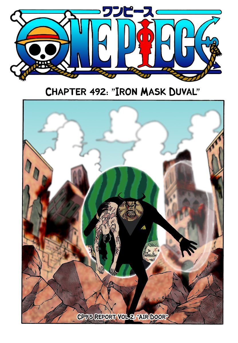 One Piece Chapter 491 Cover By Natalya Ru On Deviantart