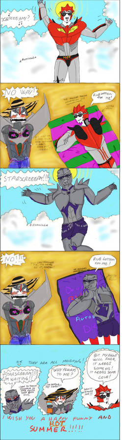 Hot Decepticons summer