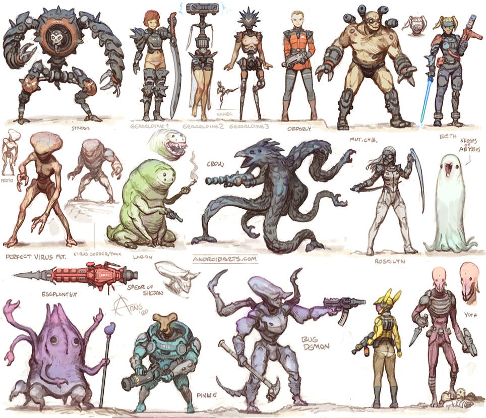 Alienoid Deviantart Aliens by bestzaa090909 on DeviantArt