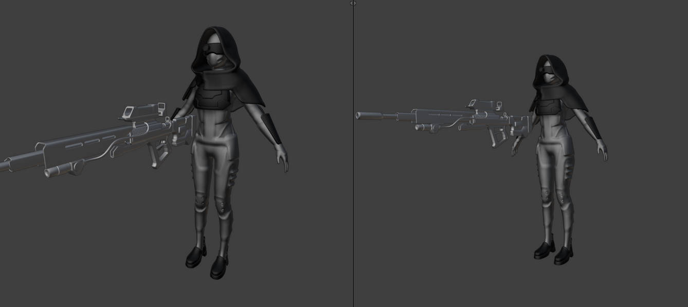 Sniper Model Example Sniper Model by bestzaa090909 on DeviantArt