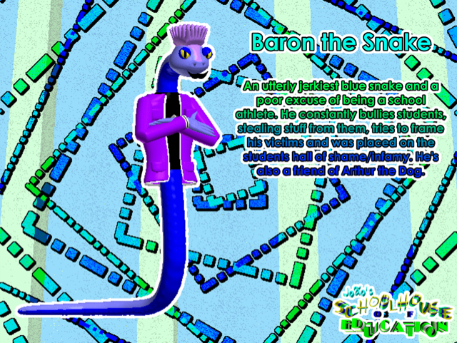 Deviantart Baron Ruber Baron the Snake by bestzaa090909 on DeviantArt