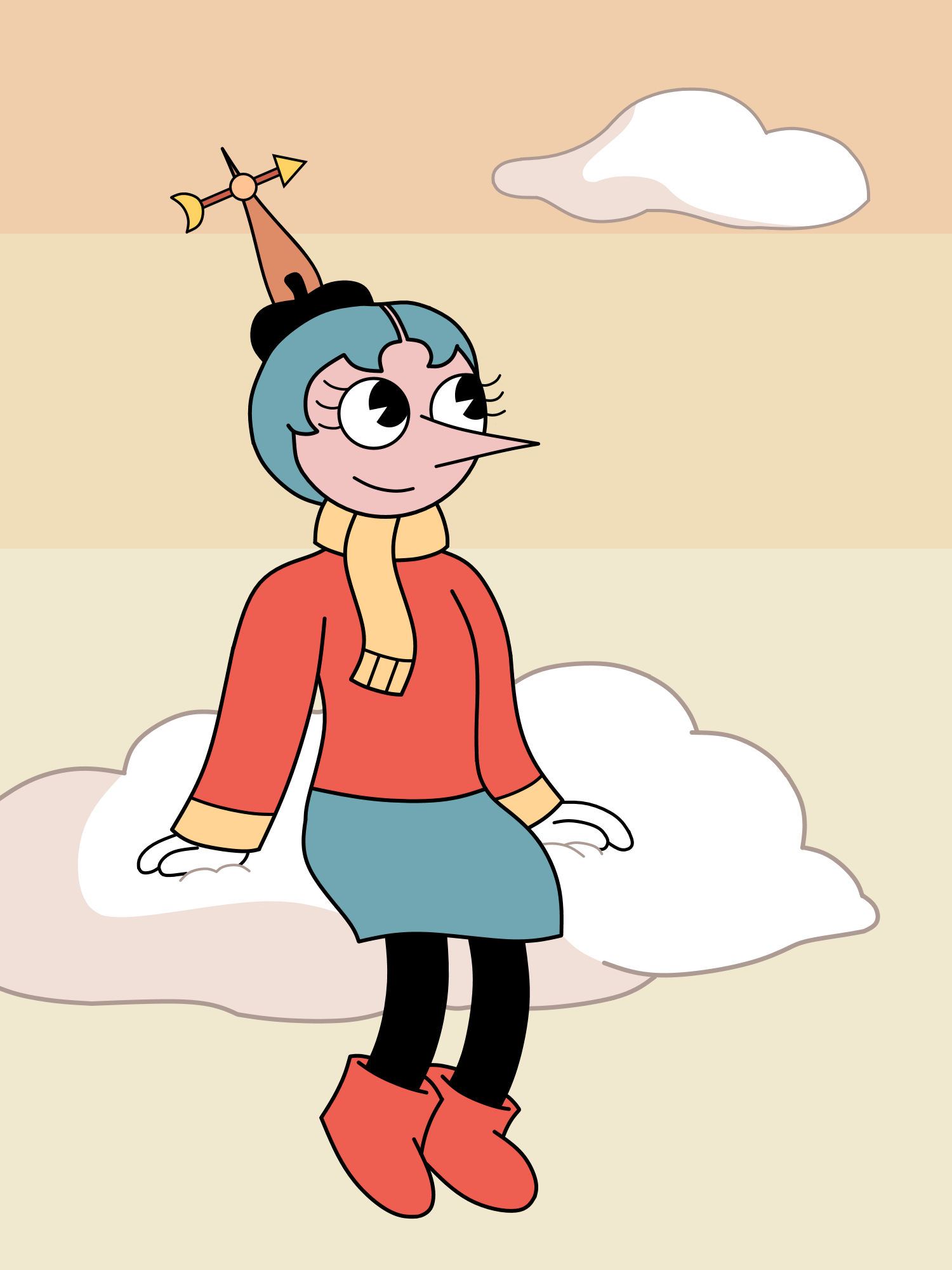 Hilda Berg Cosplay (and King Dice too) by TheFelineFreak on DeviantArt