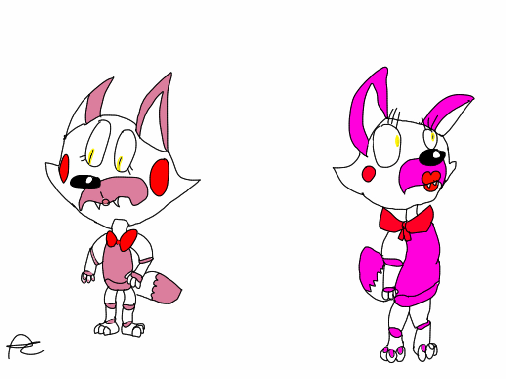 Male and Female Mangle by KTD-Draws on DeviantArt