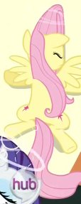 Fluttershy With Twilights Cutiemark